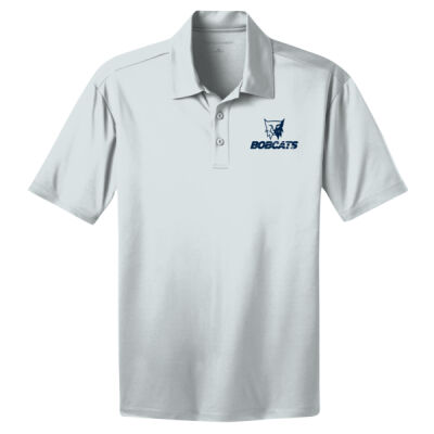 Adult Unisex Performance Polo Blue Logo Thumbnail