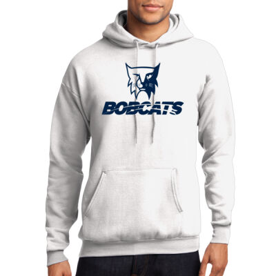 Adult Pullover Hoodie Bobcat Blue Logo Thumbnail