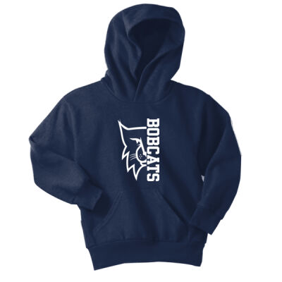 Youth Pullover Hoodie Bobcats Vertical Thumbnail