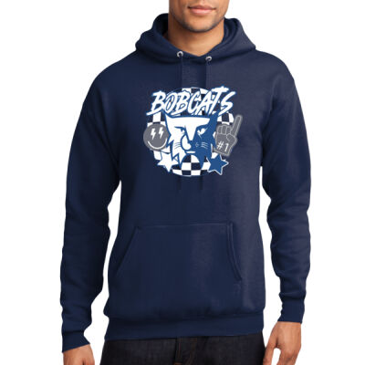 Adult Pullover Hoodie Bobcats #1 Thumbnail