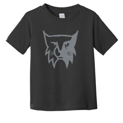 Toddler Bobcat Head - SPANGLE (black or royal shirt) Thumbnail