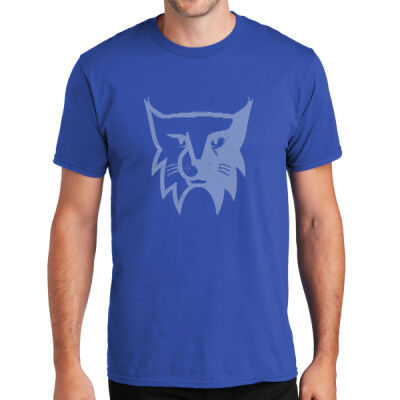 Adult Bobcat Head - SPANGLE (black or royal shirt) Thumbnail