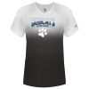 Women's V-Neck Ombre T-Shirt Thumbnail