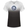 Women's V-Neck Ombre T-Shirt Thumbnail